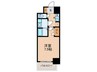 S-RESIDENCE堺浜寺broad 1Kの間取り