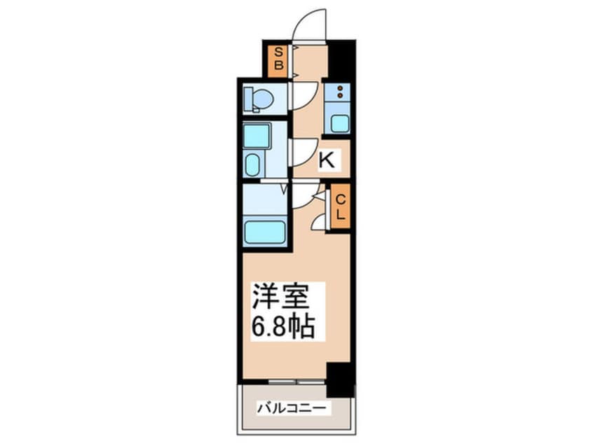 間取図 S-RESIDENCE堺浜寺broad