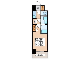 間取図 S-RESIDENCE堺浜寺broad