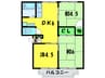 ハイムファミ－ル 3DKの間取り
