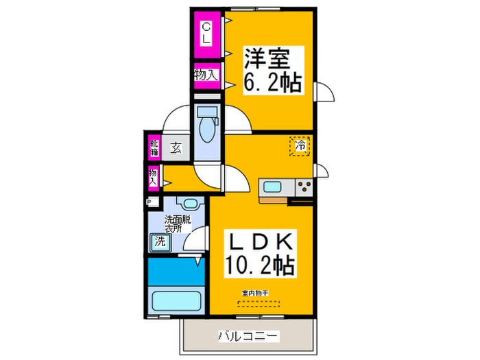 間取り図 セピアコート住吉大社