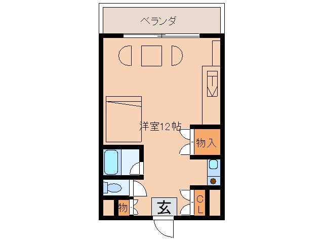 間取り図 アロ－ンズ大阪