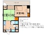 アロ－ンズ大阪 2Kの間取り