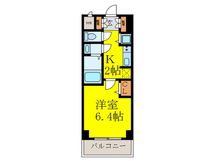 間取り図 S-RESIDENCE江坂