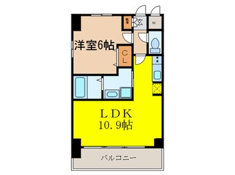 間取図 S-RESIDENCE江坂