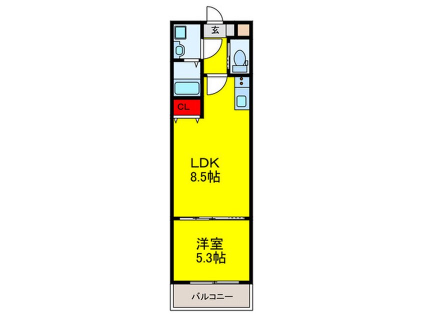 間取図 H-Maison平野ノースⅡ