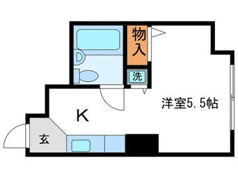 間取図 スタジオ－ネ桂