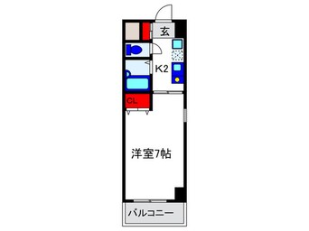 間取図 CASA  AZUL