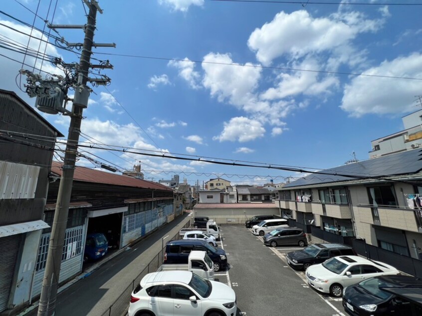 室内からの展望 エスポワ－ル大今里