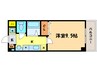 コンドミニオ５３１ 1Kの間取り