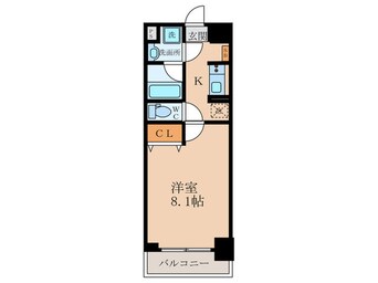 間取図 VIVACE　Nagasuhondori