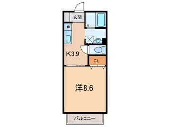 間取図 イルポンテ学が丘