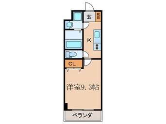 間取図 エルベコ－ト宇治駅前