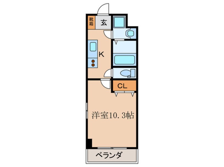 間取図 エルベコ－ト宇治駅前