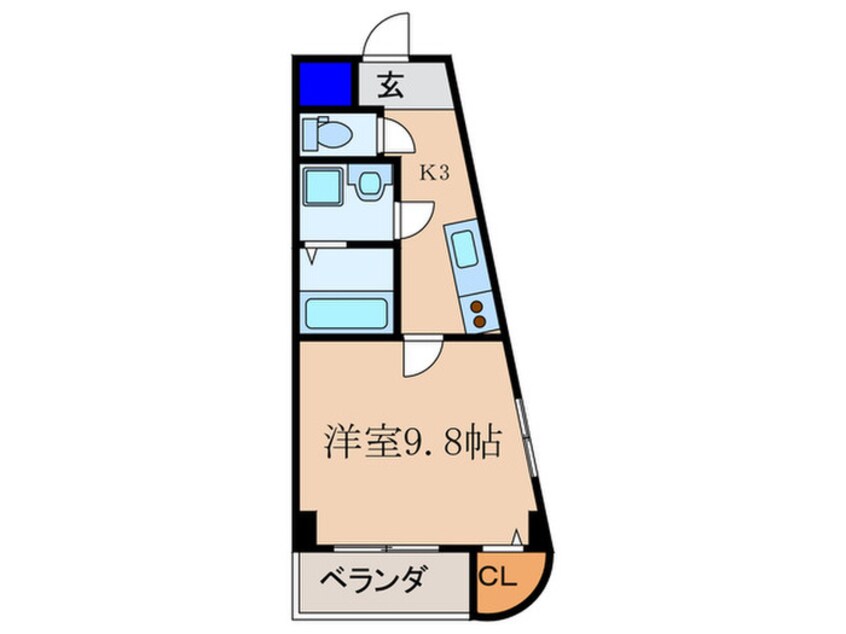 間取図 エルベコ－ト宇治駅前