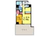 EAST　RESIDENCE 1LDKの間取り