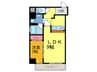 EAST　RESIDENCE 1LDKの間取り