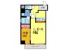 EAST　RESIDENCE 1LDKの間取り