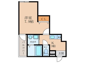 間取図 フジパレス尼崎杭瀬Ⅱ番館