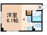 アークＢＷ 1Kの間取り