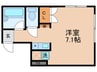 アークＢＷ 1Rの間取り