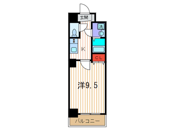 間取り図 ＶＩＬＬＡ　ＭＡＲＹ　五条