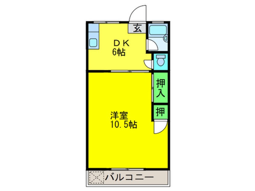 間取図 昭喜ハイツ