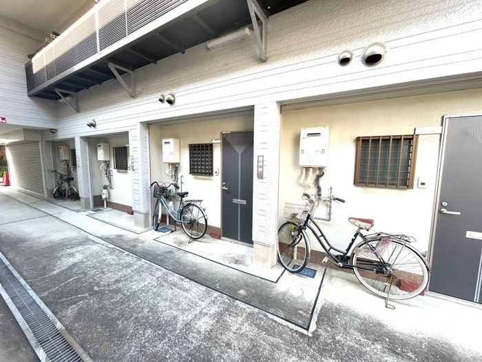駐輪場 エステート立花Ａ棟