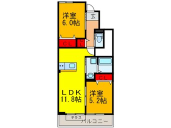 間取図 フォレストメゾンSOLEIL