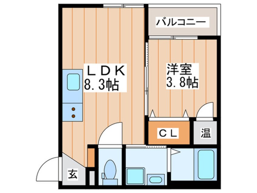 間取図 グランコート桜園