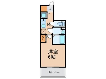 間取図 エスリードレジデンス大阪本町