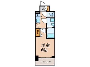 間取図 エスリードレジデンス大阪本町