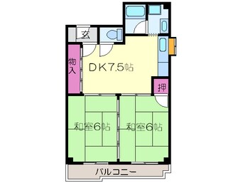 間取図 エメラルドマンション