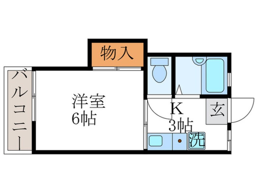 間取図 ルミエールスイス