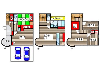 間取図 武庫之荘本町戸建