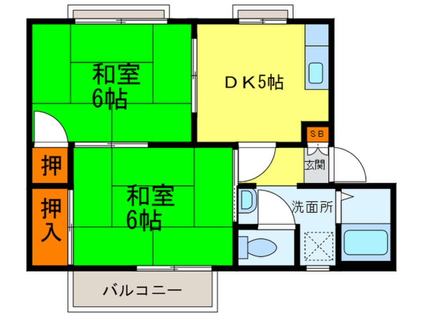 間取図 グリーンノート