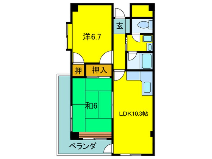 間取図 ルミエール