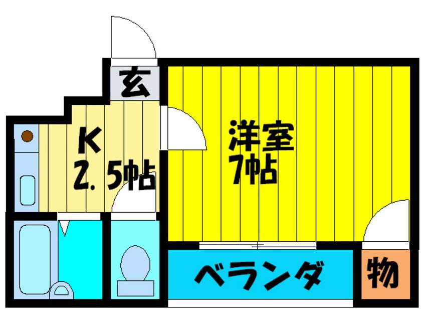 間取図 ベルハツモト