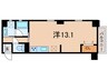 セレナ夙川（201） 1Rの間取り