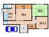 垂水区王居殿２丁目２－１０戸建 3DKの間取り