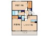 KSシャトー 2LDKの間取り
