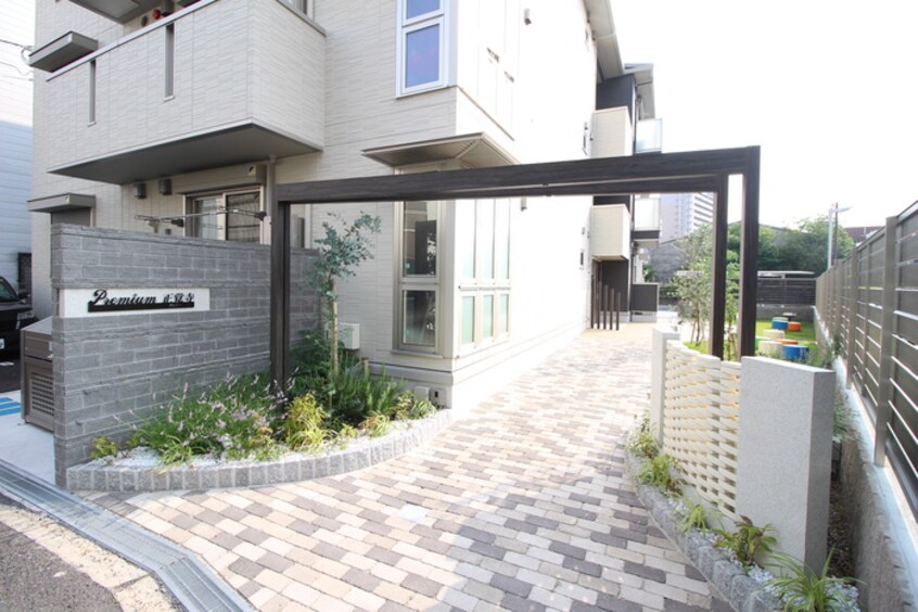 エントランス部分 プレミアム正覚寺