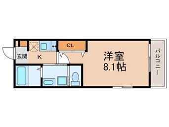 間取図 リアコート塚本