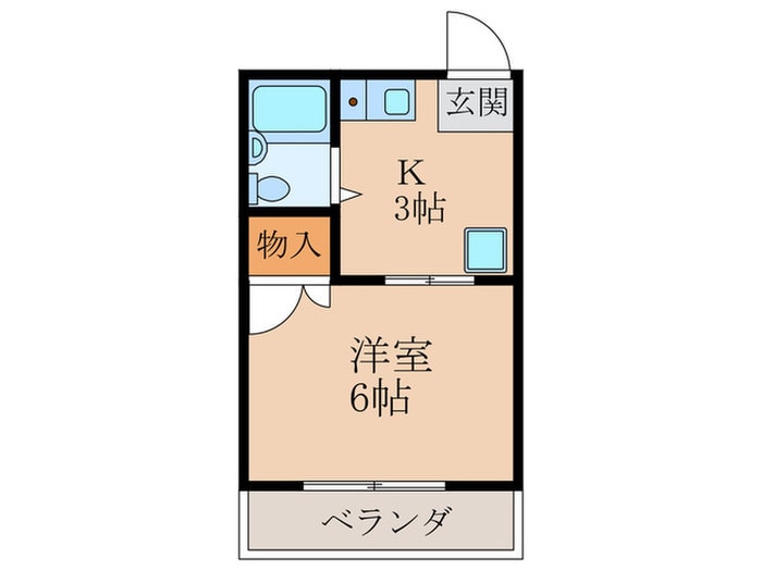 間取り図 ハイツ・ブルーム
