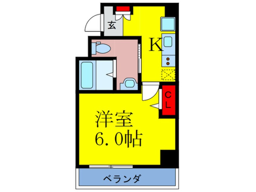 間取図 ウイングビュー野江