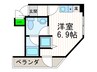 LISソフィア大東 1Rの間取り