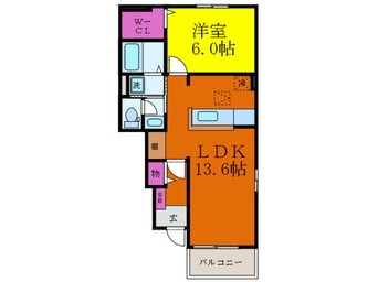 間取図 ベル・フィオーレ