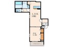 シャインⅡの間取図