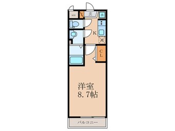 間取図 仮）グランデコート御陵天徳町