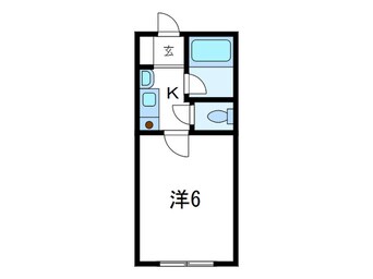 間取図 アビタシオン岡本